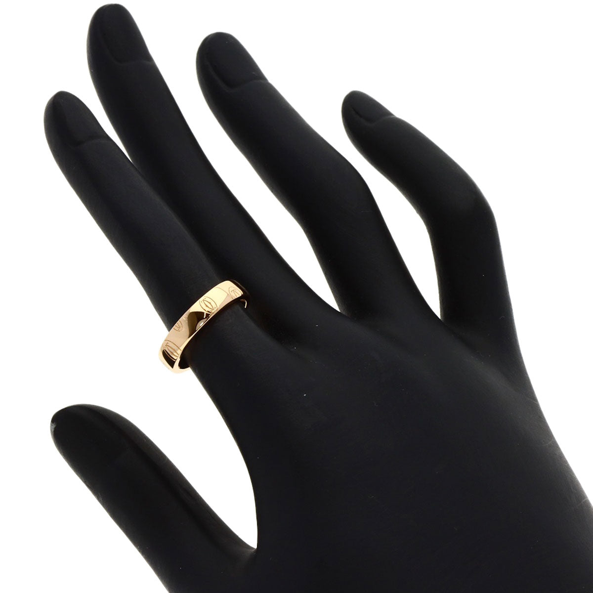 CARTIER Happy birthday # 49 Ring K18 Pink Gold Ladies [Used]