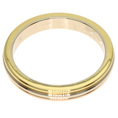 CARTIER 3 colors # 50 Ring K18 Yellow Gold K18 White GoldLadies [Used]