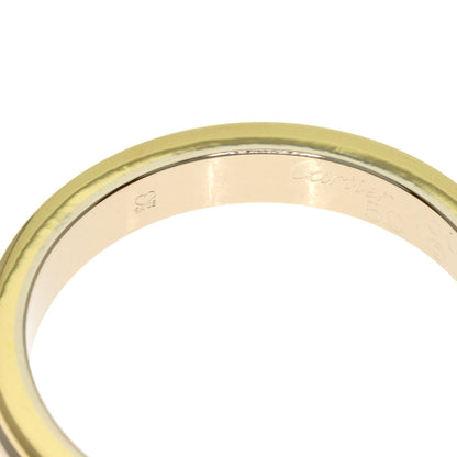 CARTIER 3 colors # 50 Ring K18 Yellow Gold K18 White GoldLadies [Used]