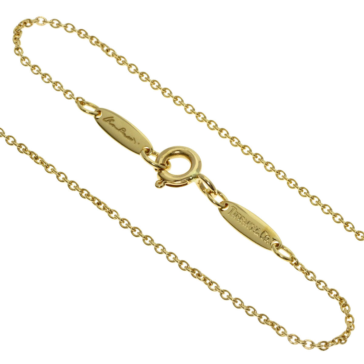 TIFFANY&Co. Chain Necklace K18 Yellow Gold Ladies [Used]