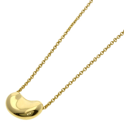 TIFFANY&Co. Bean Necklace K18 Yellow Gold Ladies [Used]