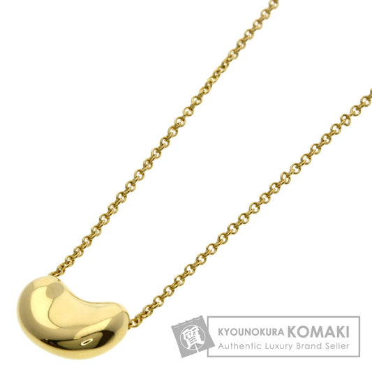 TIFFANY&Co. Bean Necklace K18 Yellow Gold Ladies [Used]