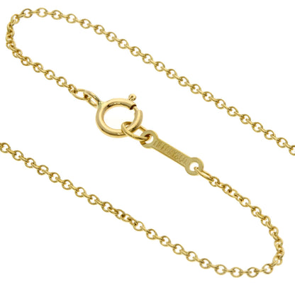 TIFFANY&Co. Bean Necklace K18 Yellow Gold Ladies [Used]