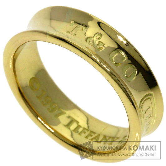 TIFFANY&Co. 1837 Ring K18 Yellow Gold Ladies [Used]