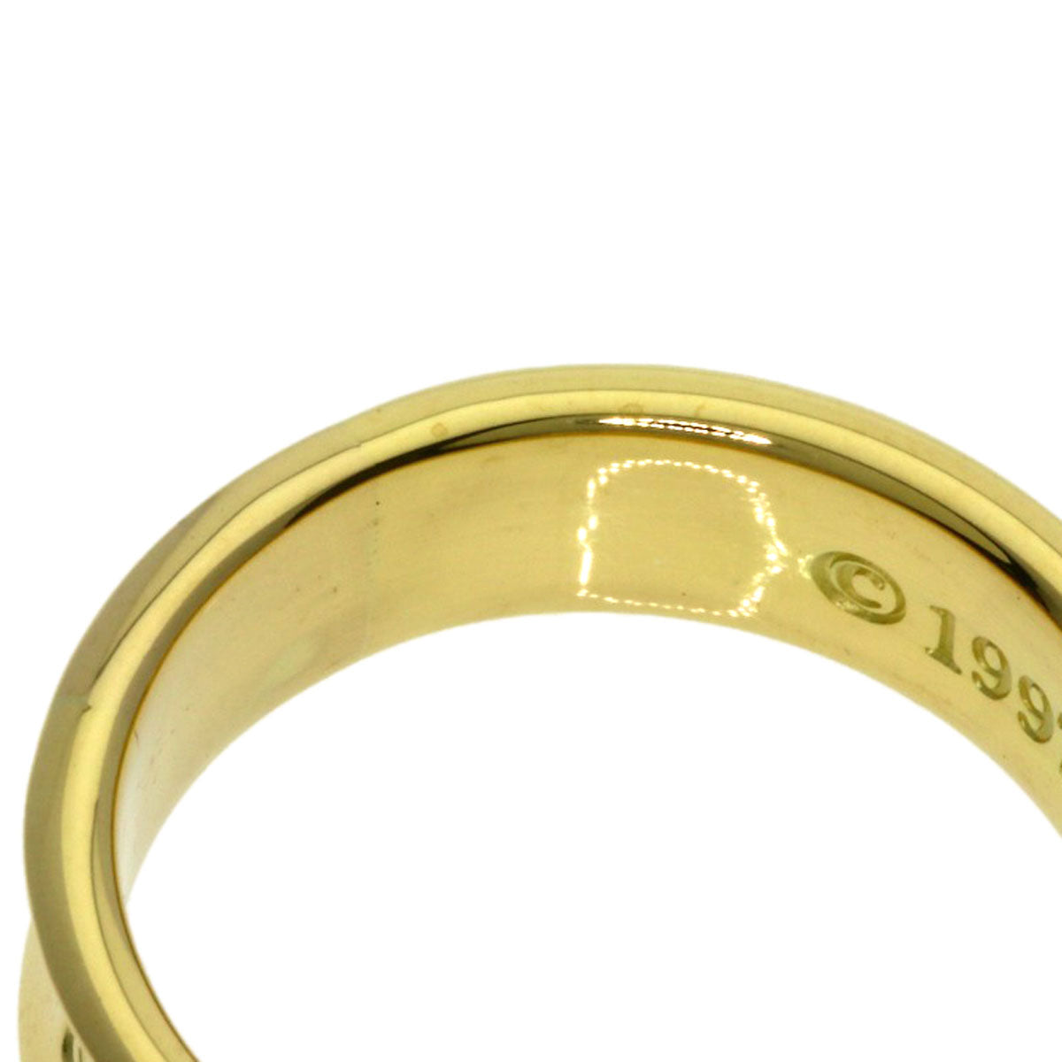 TIFFANY&Co. 1837 Ring K18 Yellow Gold Ladies [Used]