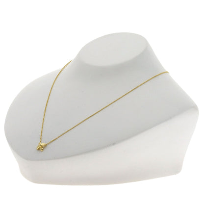 TIFFANY&Co. Cross-stitch Necklace K18 Yellow Gold Ladies [Used]