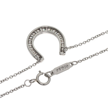 TIFFANY&Co. Horseshoe Diamond Necklace Platinum PT950 Ladies [Used]