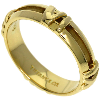 TIFFANY&Co. Atlas Numeric Ring K18 Yellow Gold Ladies [Used]