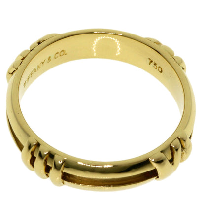 TIFFANY&Co. Atlas Numeric Ring K18 Yellow Gold Ladies [Used]