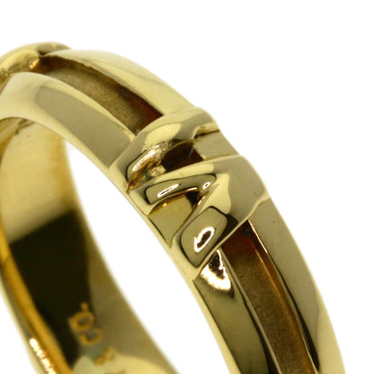 TIFFANY&Co. Atlas Numeric Ring K18 Yellow Gold Ladies [Used]