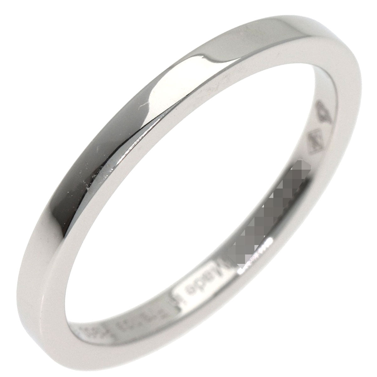 HERMES Phil Ron #50 Ring Platinum PT950 Ladies [Used]