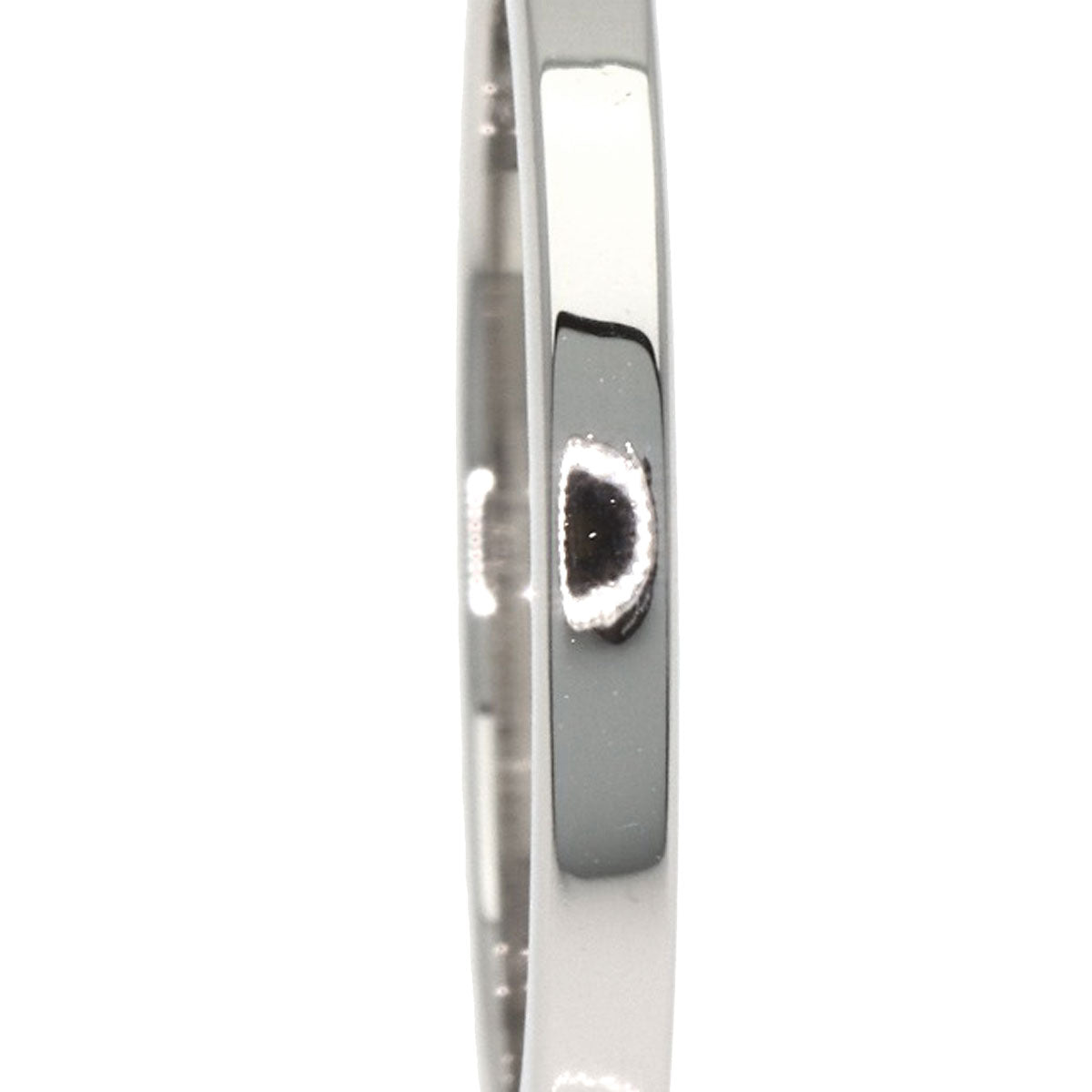 HERMES Phil Ron #50 Ring Platinum PT950 Ladies [Used]