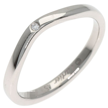 CARTIER Ballerina 1P Diamond Ring Platinum PT950 Ladies [Used]