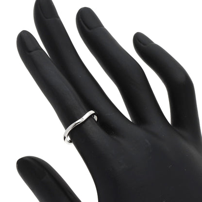 CARTIER Ballerina 1P Diamond Ring Platinum PT950 Ladies [Used]