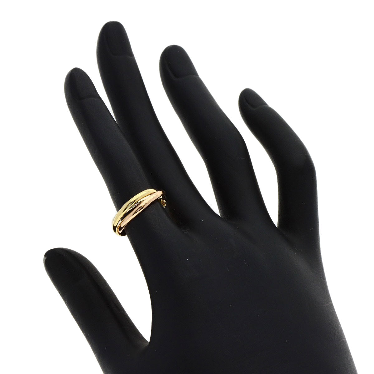 CARTIER Trinity #48 Ring K18 Yellow Gold K18 White GoldLadies [Used]