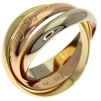 CARTIER Trinity #49 Ring K18 Yellow Gold 18K Pink GoldLadies [Used]