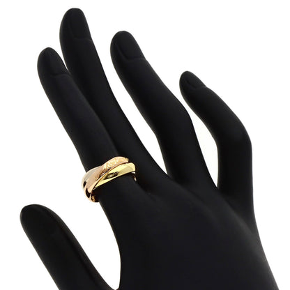 CARTIER Trinity #49 Ring K18 Yellow Gold 18K Pink GoldLadies [Used]