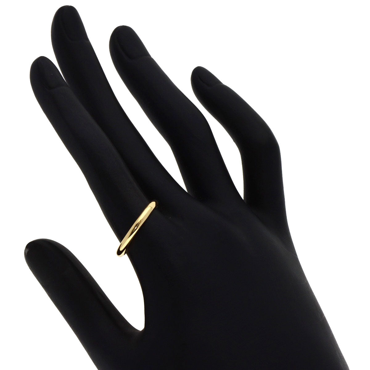 CARTIER Wedding #55 Ring K18 Yellow Gold Ladies [Used]