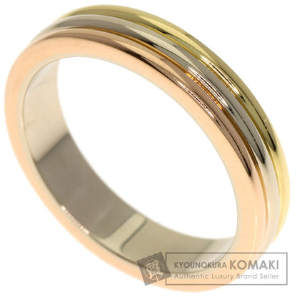 CARTIER 3 colors # 50 Ring K18 Yellow Gold 18K Pink GoldLadies [Used]