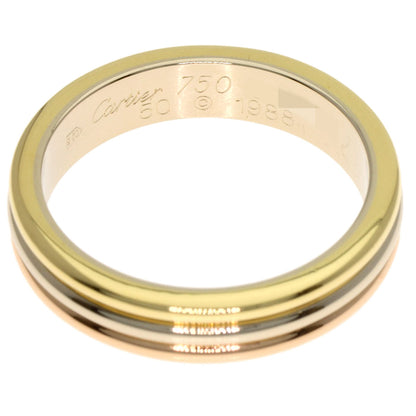CARTIER 3 colors # 50 Ring K18 Yellow Gold 18K Pink GoldLadies [Used]