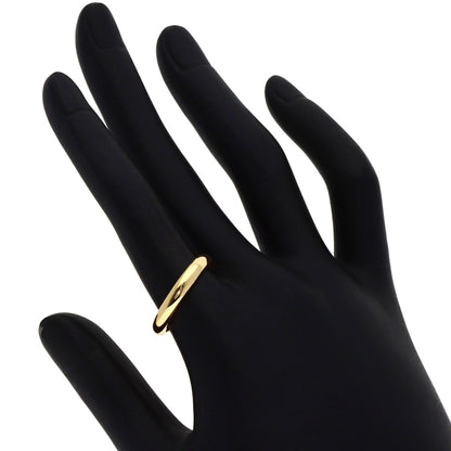 CARTIER 1895 Wedding #55 Ring K18 Yellow Gold Ladies [Used]