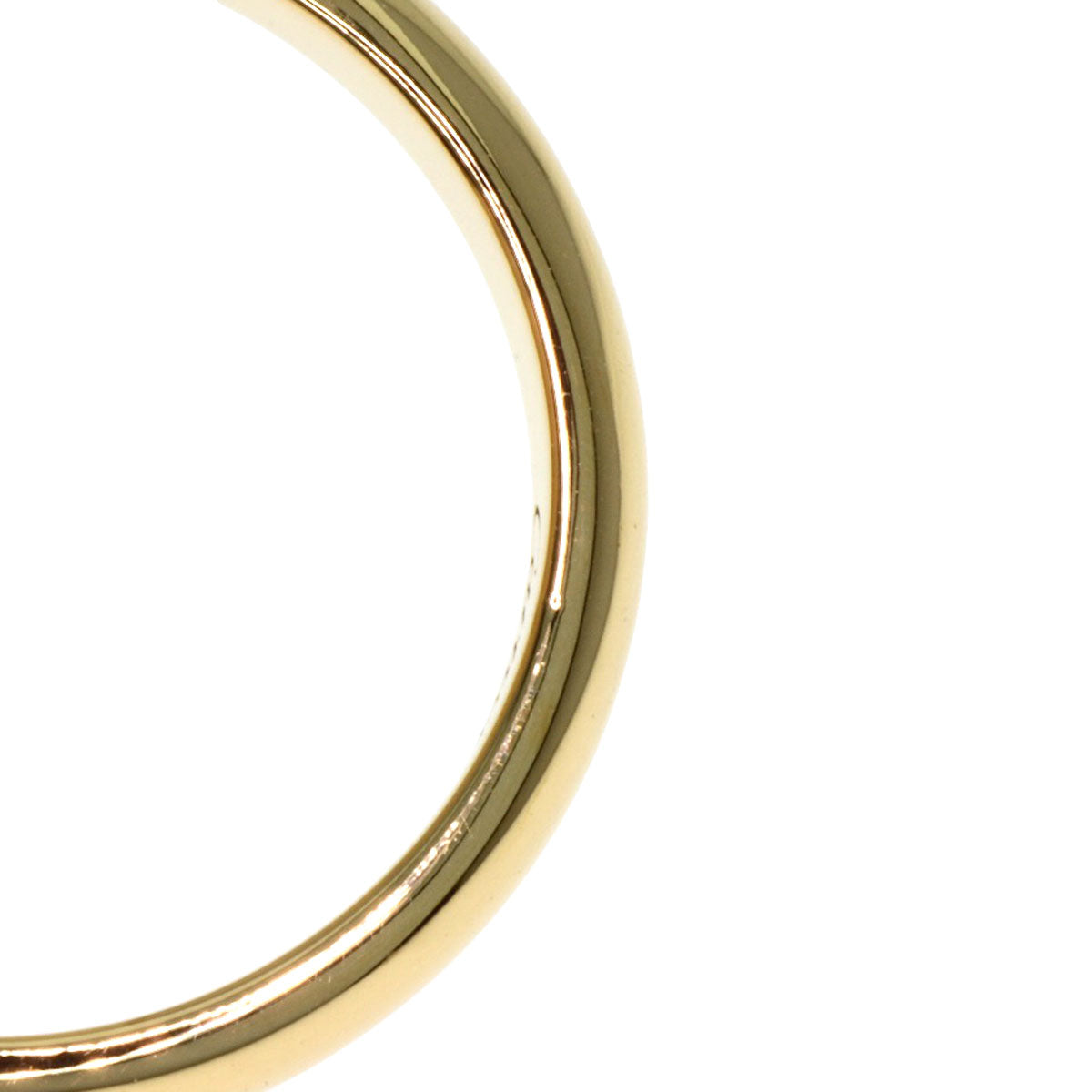 CARTIER 1895 Wedding #55 Ring K18 Yellow Gold Ladies [Used]