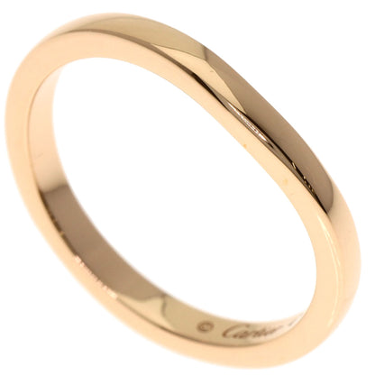 CARTIER Ballerina Curve #47 Ring K18 Pink Gold Ladies [Used]