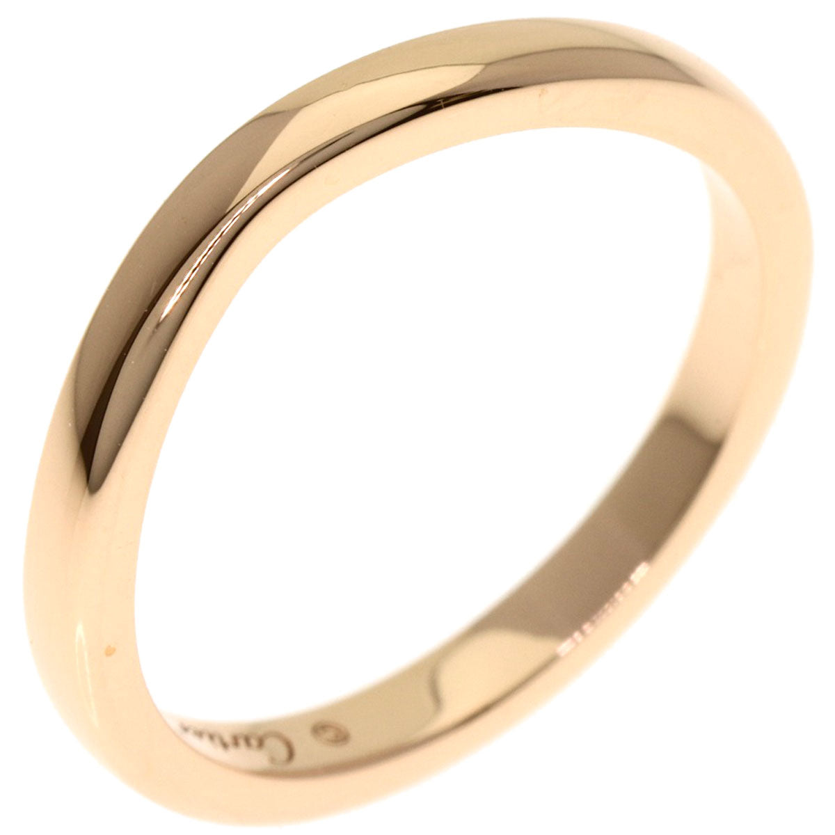 CARTIER Ballerina Curve #47 Ring K18 Pink Gold Ladies [Used]