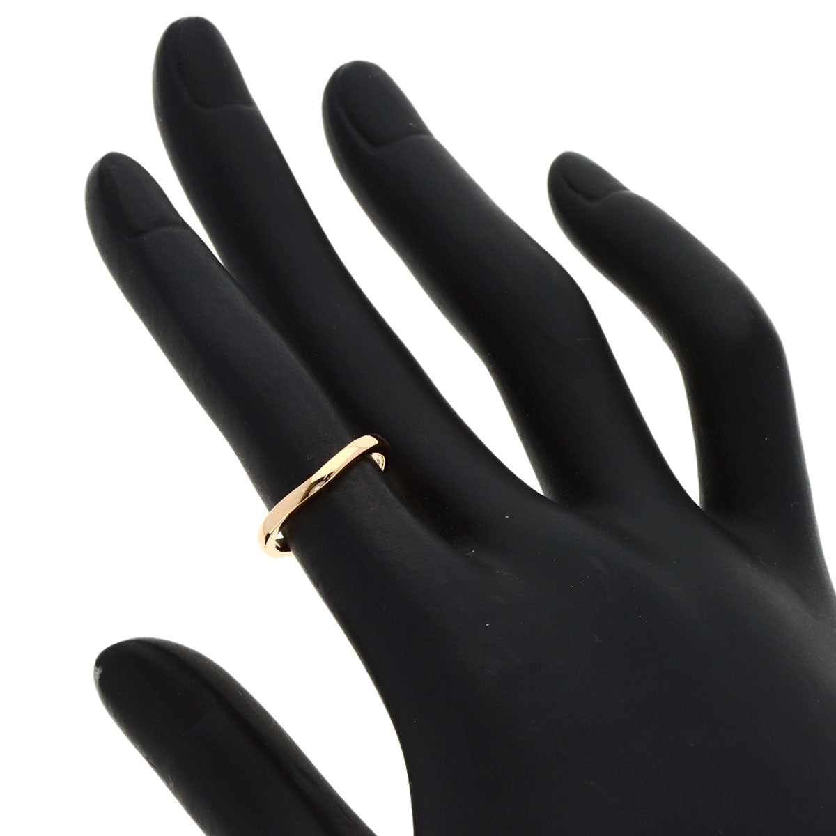 CARTIER Ballerina Curve #47 Ring K18 Pink Gold Ladies [Used]