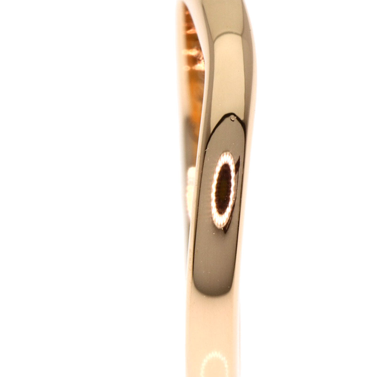 CARTIER Ballerina Curve #47 Ring K18 Pink Gold Ladies [Used]