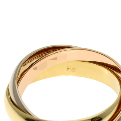 CARTIER Trinity Ring K18 Yellow Gold K18 White GoldLadies [Used]