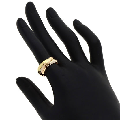 CARTIER Trinity Ring K18 Yellow Gold K18 White GoldLadies [Used]