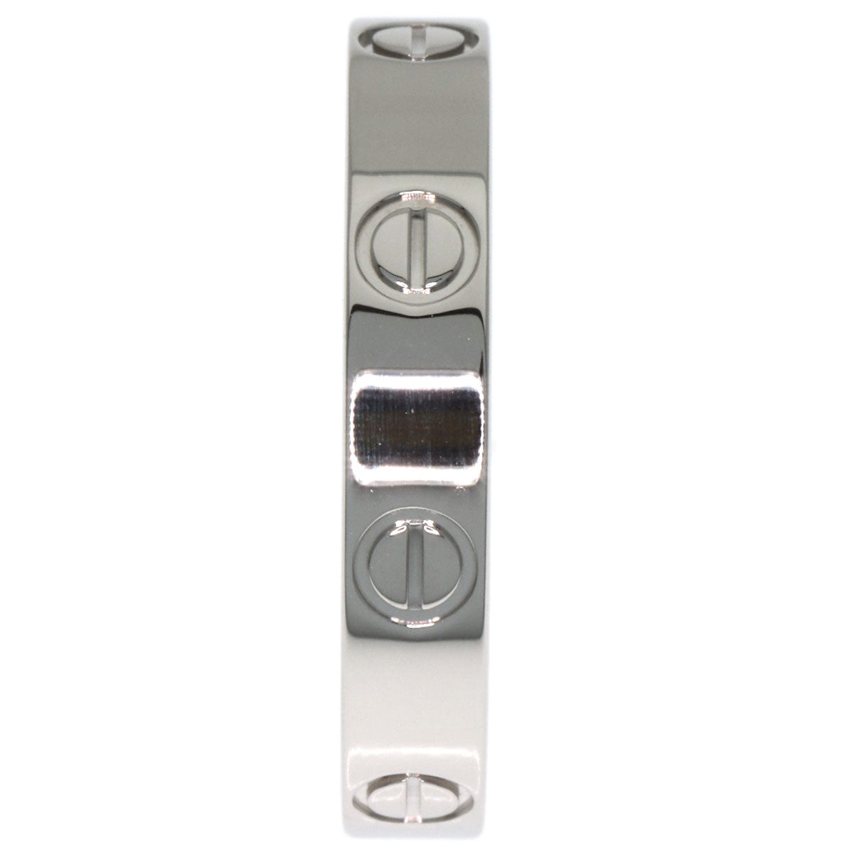 CARTIER Mini love ring #57 Ring Platinum PT950 Ladies [Used]