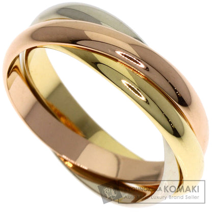 CARTIER Trinity SM #48 Ring K18 Yellow Gold 18K Pink GoldLadies [Used]