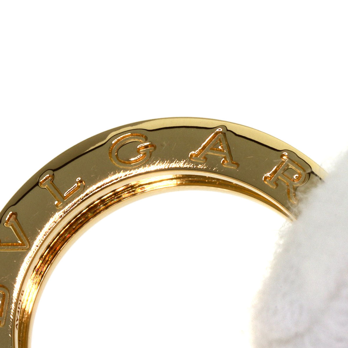 BVLGARI B.zero1 1 band #49 Ring K18 Yellow Gold Ladies [Used]