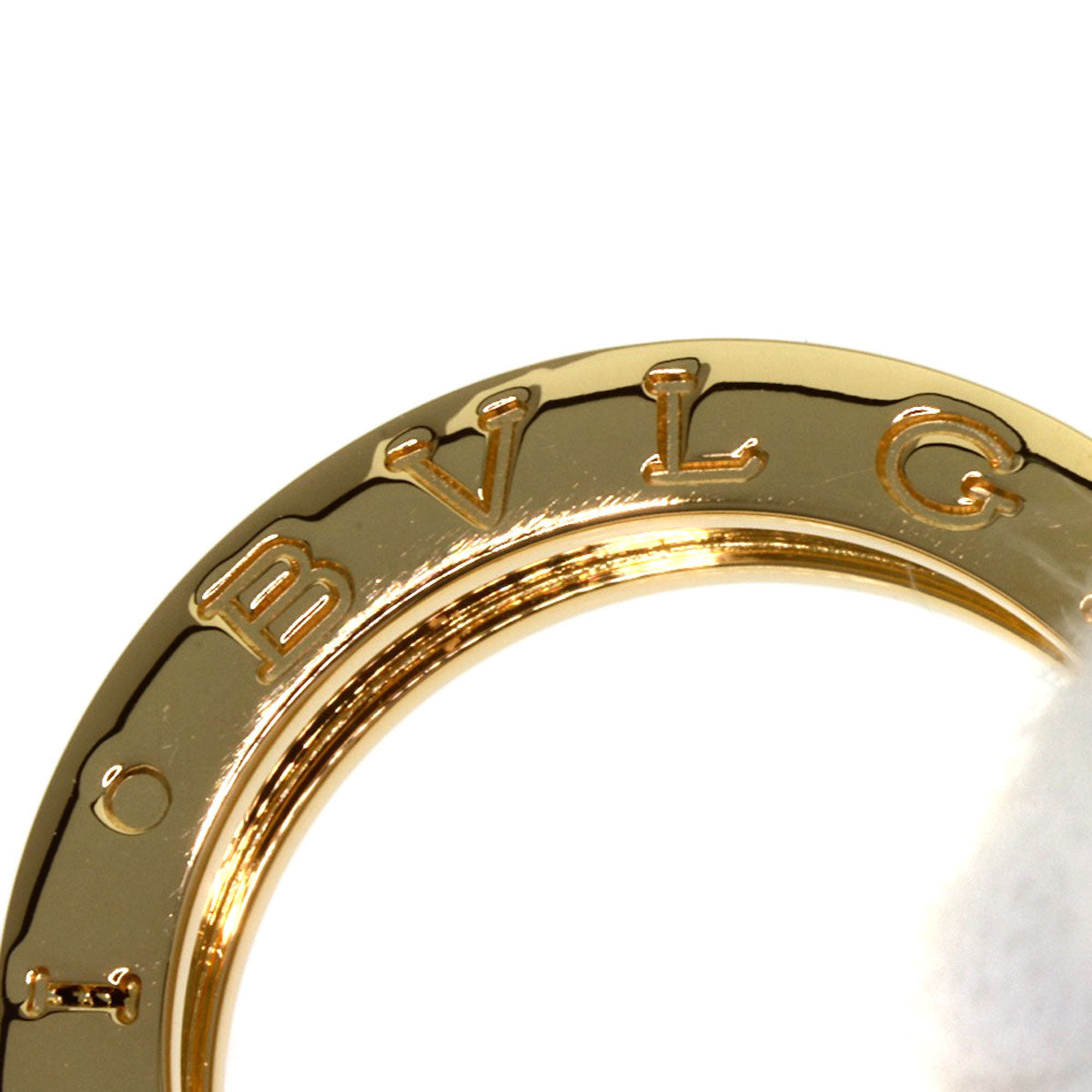 BVLGARI B.zero1 1 band #49 Ring K18 Yellow Gold Ladies [Used]