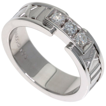 TIFFANY&Co. Atlas Diamond Ring K18 White Gold Ladies [Used]