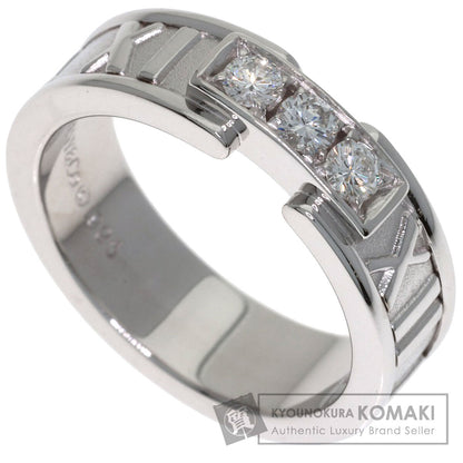 TIFFANY&Co. Atlas Diamond Ring K18 White Gold Ladies [Used]