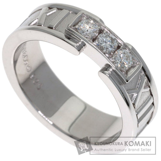 TIFFANY&Co. Atlas Diamond Ring K18 White Gold Ladies [Used]