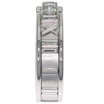 TIFFANY&Co. Atlas Diamond Ring K18 White Gold Ladies [Used]