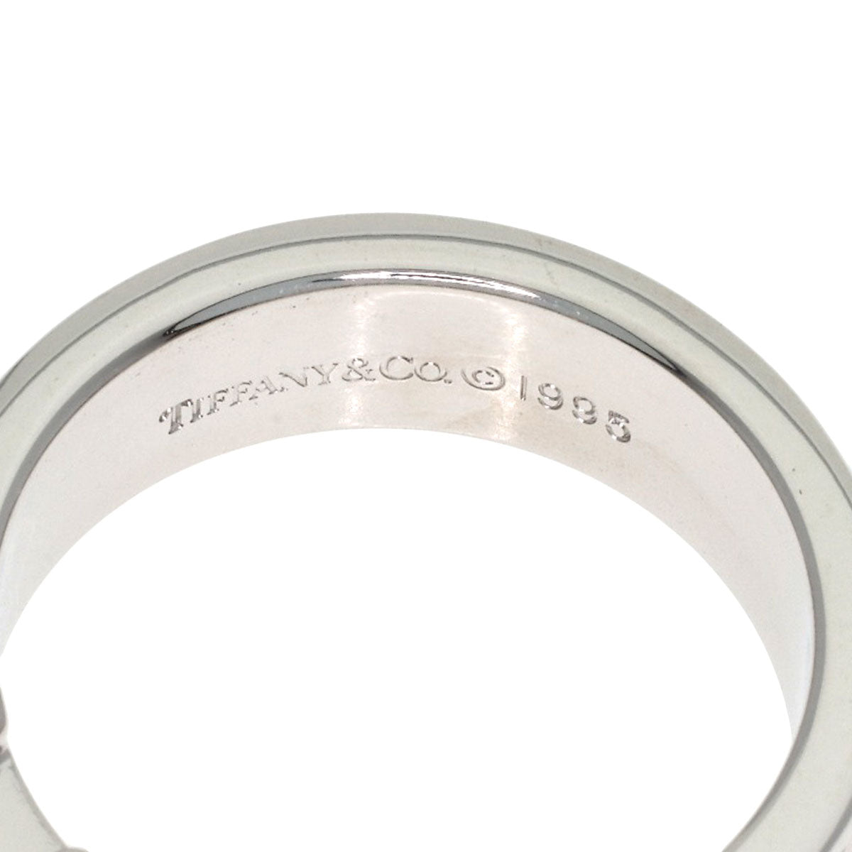 TIFFANY&Co. Atlas Diamond Ring K18 White Gold Ladies [Used]