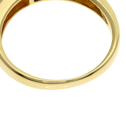 TIFFANY&Co. Stacking Sapphire 2P Diamond Ring K18 Yellow Gold Ladies [Used]