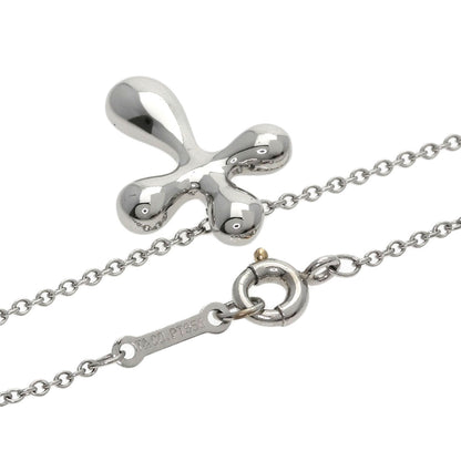 TIFFANY&Co. Small cross Necklace Platinum PT950 Ladies [Used]