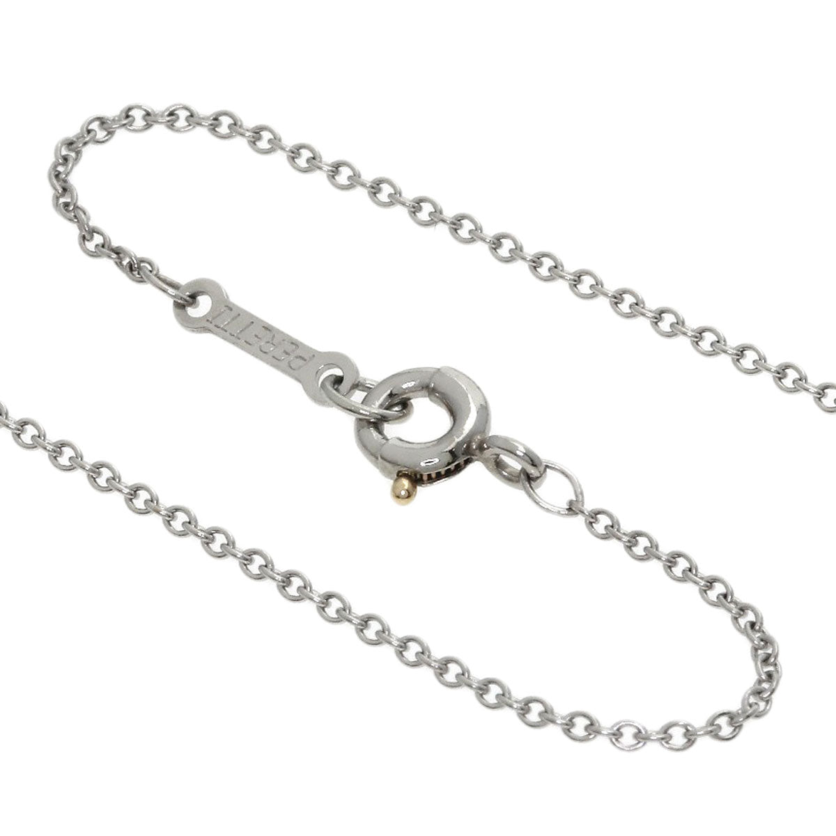 TIFFANY&Co. Small cross Necklace Platinum PT950 Ladies [Used]