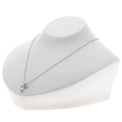 TIFFANY&Co. Small cross Necklace Platinum PT950 Ladies [Used]
