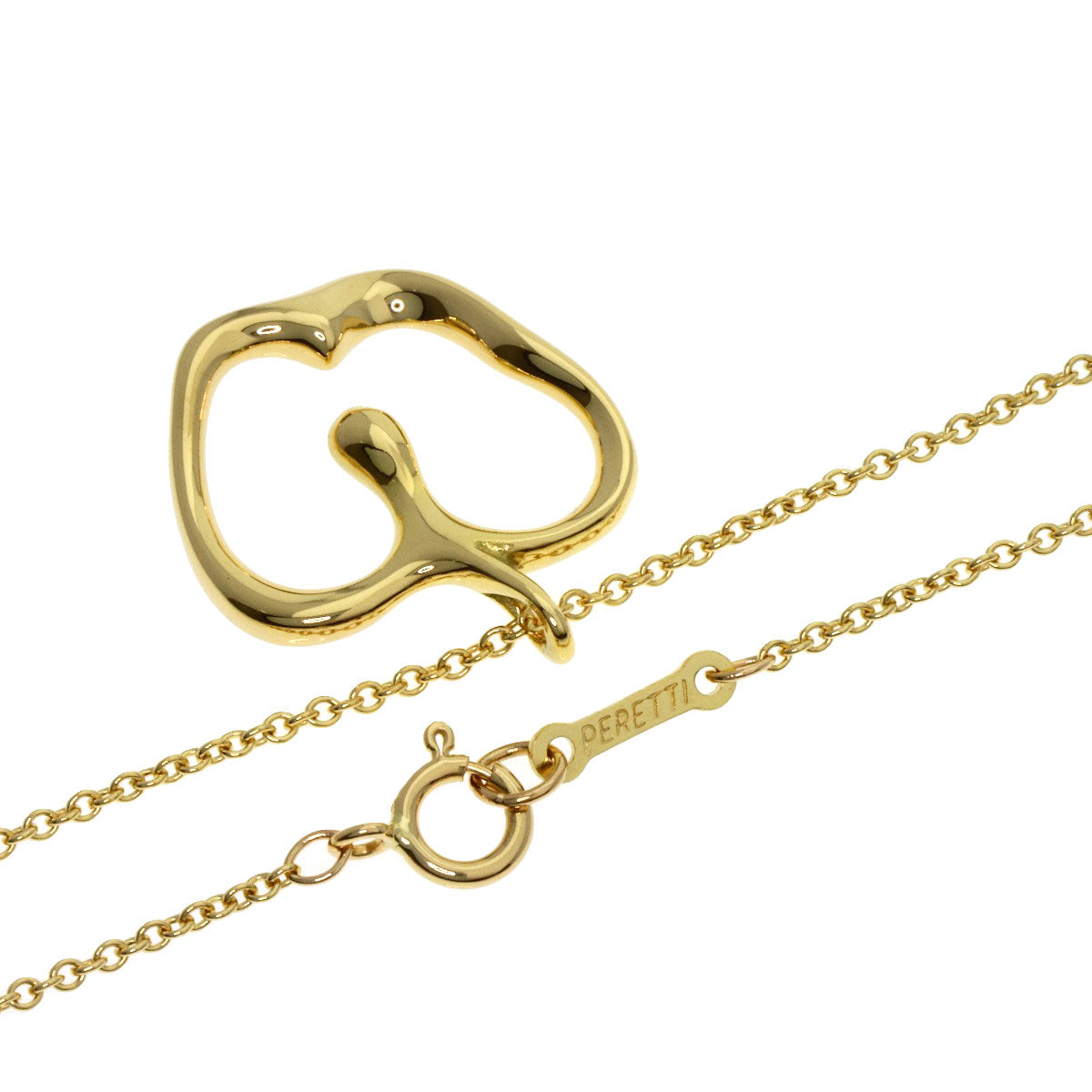 TIFFANY&Co. Apple Necklace K18 Yellow Gold Ladies [Used]