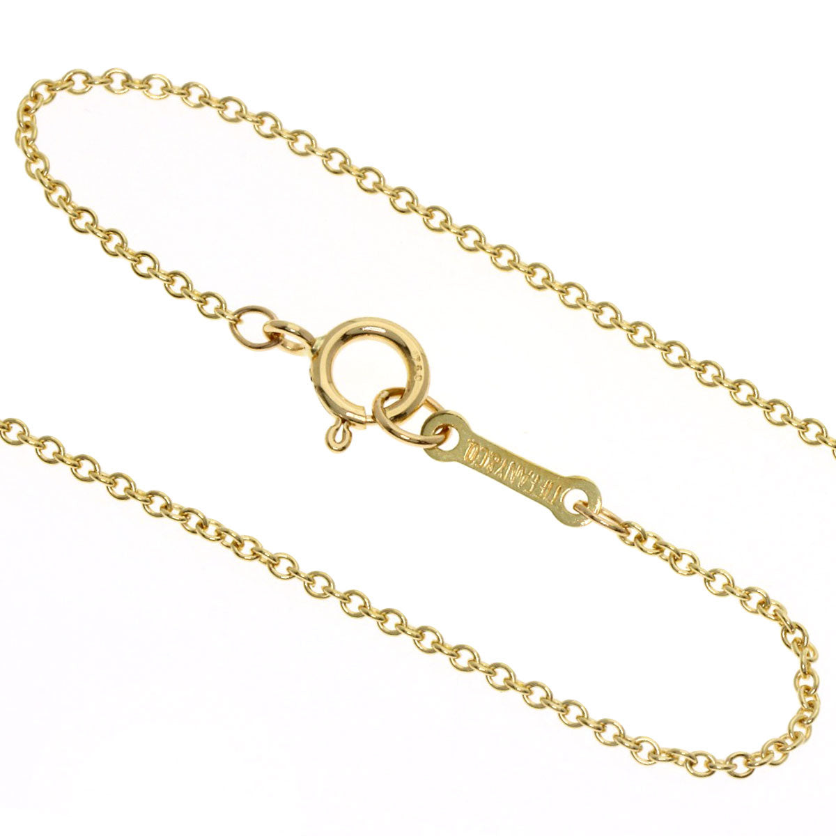 TIFFANY&Co. Apple Necklace K18 Yellow Gold Ladies [Used]