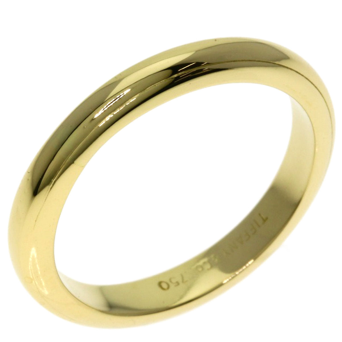 TIFFANY&Co. wedding Ring K18 Yellow Gold Ladies [Used]