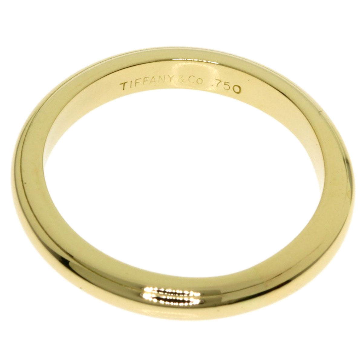 TIFFANY&Co. wedding Ring K18 Yellow Gold Ladies [Used]