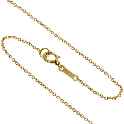 TIFFANY&Co. Open heart Necklace K18 Yellow Gold Ladies [Used]